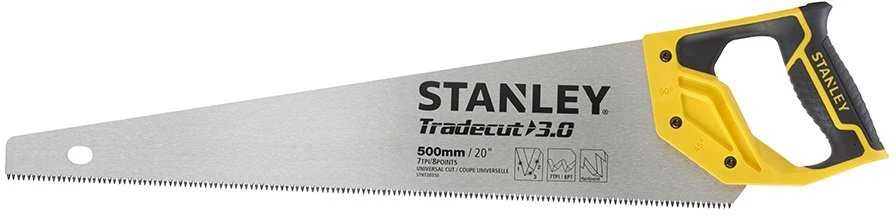Pjūklas medžiui TradeCut 3.0 Stanley | 11 tpi, 450 mm švariam pjūviui