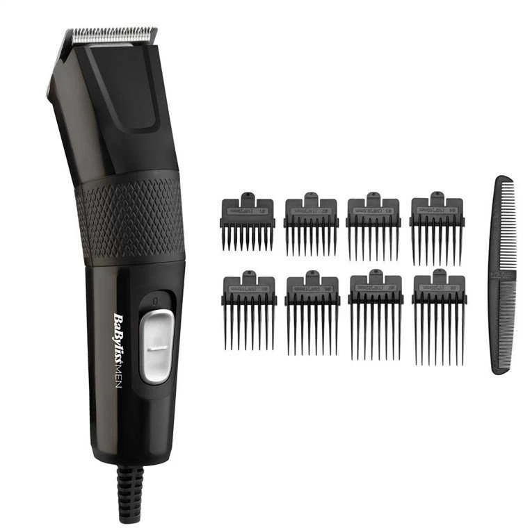 BaByliss E756E plaukų kirpimo mašinėlė Juoda