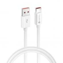 PTC Forcell kabelis USB A kištukas su C tipo kištuku, 60 W Baltas, 1,0 m, C336