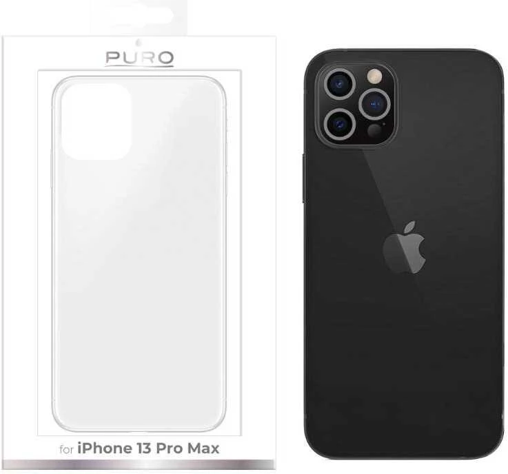 SBS Dėklas PURO skirtas iPhone 13 Pro Max, skaidrus / IPC136703NUDETR / 2830243
