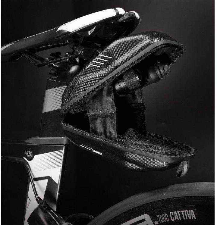 SAKWA WILDMAN HARDPOUCH BIKE MOUNT XS Juodas