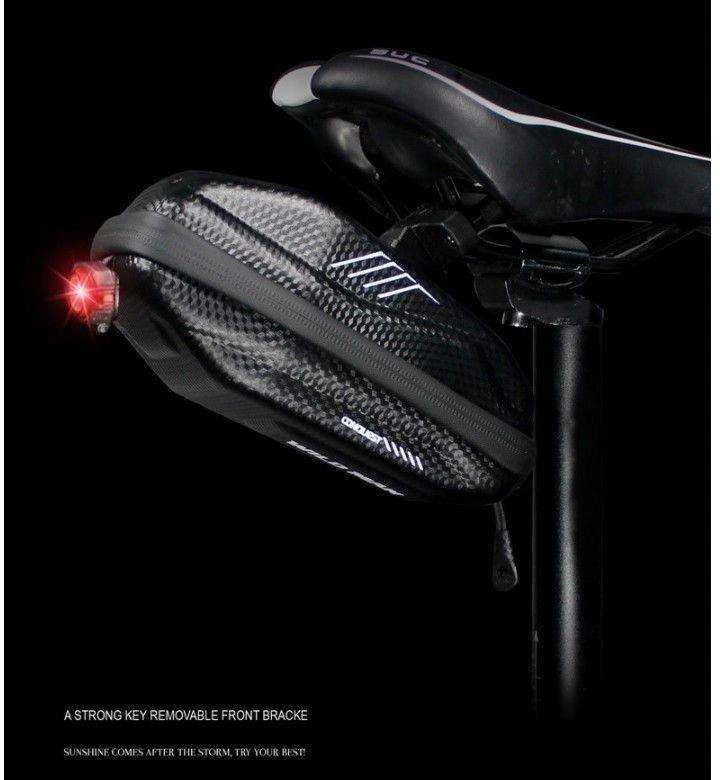 SAKWA WILDMAN HARDPOUCH BIKE MOUNT XS Juodas