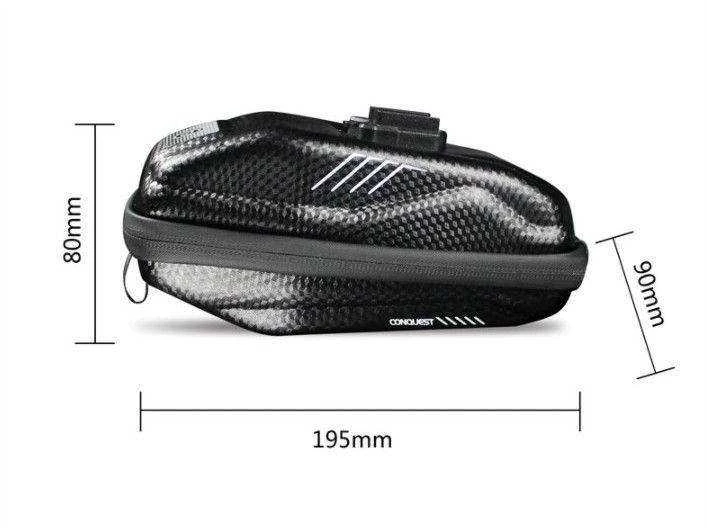 SAKWA WILDMAN HARDPOUCH BIKE MOUNT XS Juodas