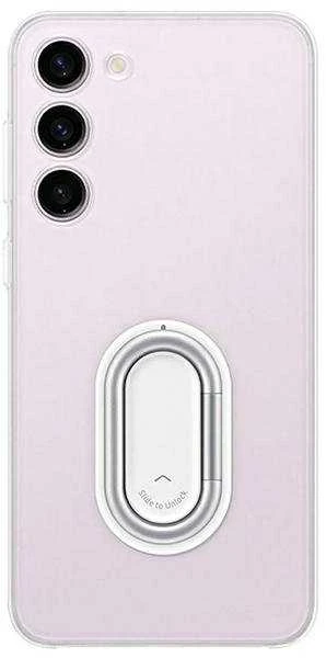 Skaidrus XS916CTE prietaisų dėklas Samsung Galaxy S23 Plus, skaidrus