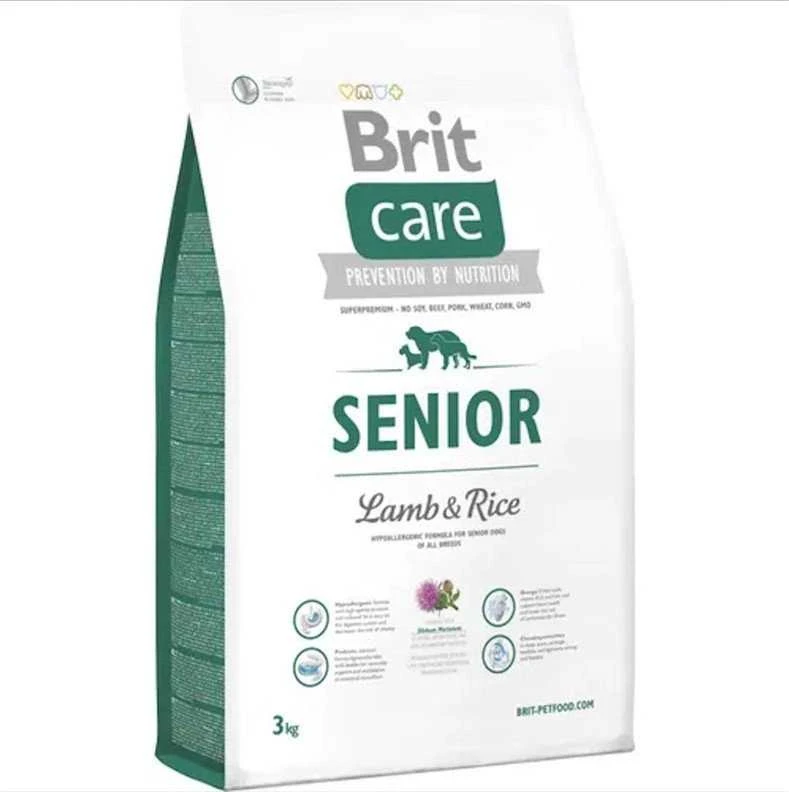 Brit Care SS Senior vištiena&Insect NAUJIENA 3kg
