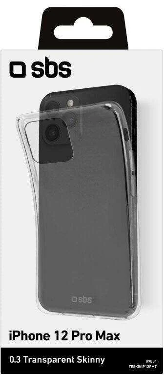 SBS Skinny Clear dėklas Transparent, skirtas Apple iPhone 12 Pro Max