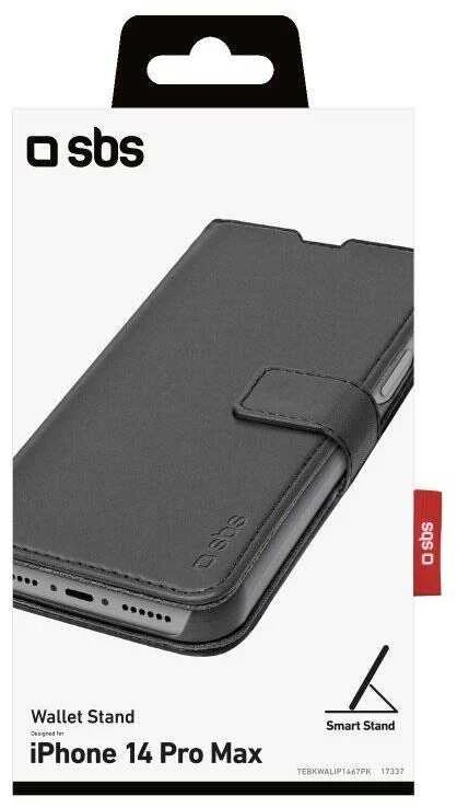Dėklas Style SBS Wallet Book Case Knygos stiliaus dizainas, skirtas iPhone 14 Pro Max