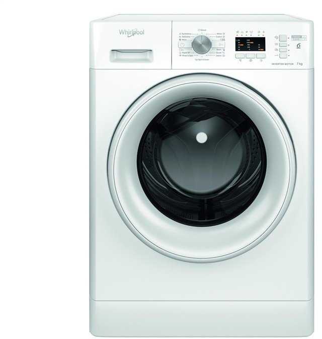 WHIRLPOOL Skalbimo mašina FFL 7259 W EE, 7kg, 1200 rpm, Energy class B, Gylis 57.5 cm