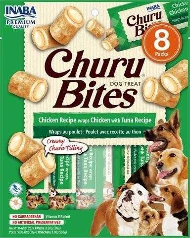 Inaba Churu Dog skanėstas Bites Chicken Tuna 96g