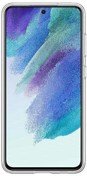 112803 Dėklas Samsung EF-XG990CWEGWW S21 FE 5G G990 baltos spalvos Slim Strap Cover