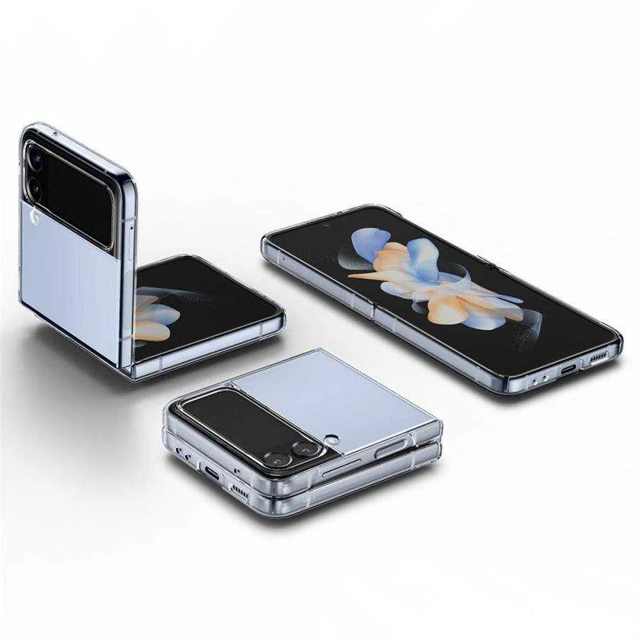 Dėklas SPIGEN AIRSKIN GALAXY Z FLIP 4 CRYSTAL CLEAR