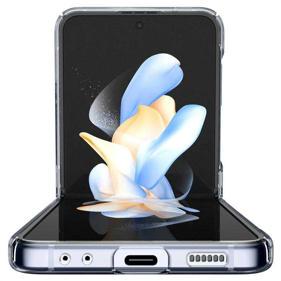 Dėklas SPIGEN AIRSKIN GALAXY Z FLIP 4 CRYSTAL CLEAR