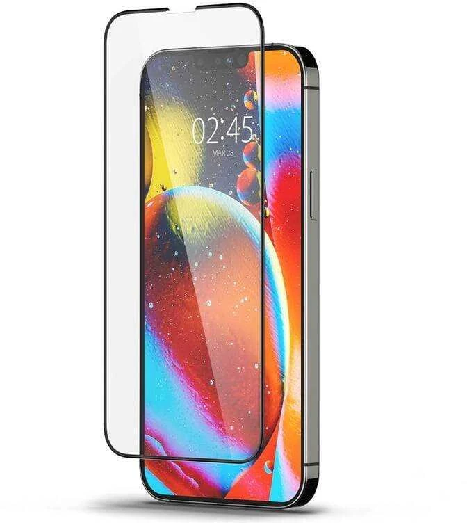 Spigen tR Slim HD 1 Pack, FC juodos spalvos – Apple iPhone 14 Plus/Apple iPhone 13 Pro Max