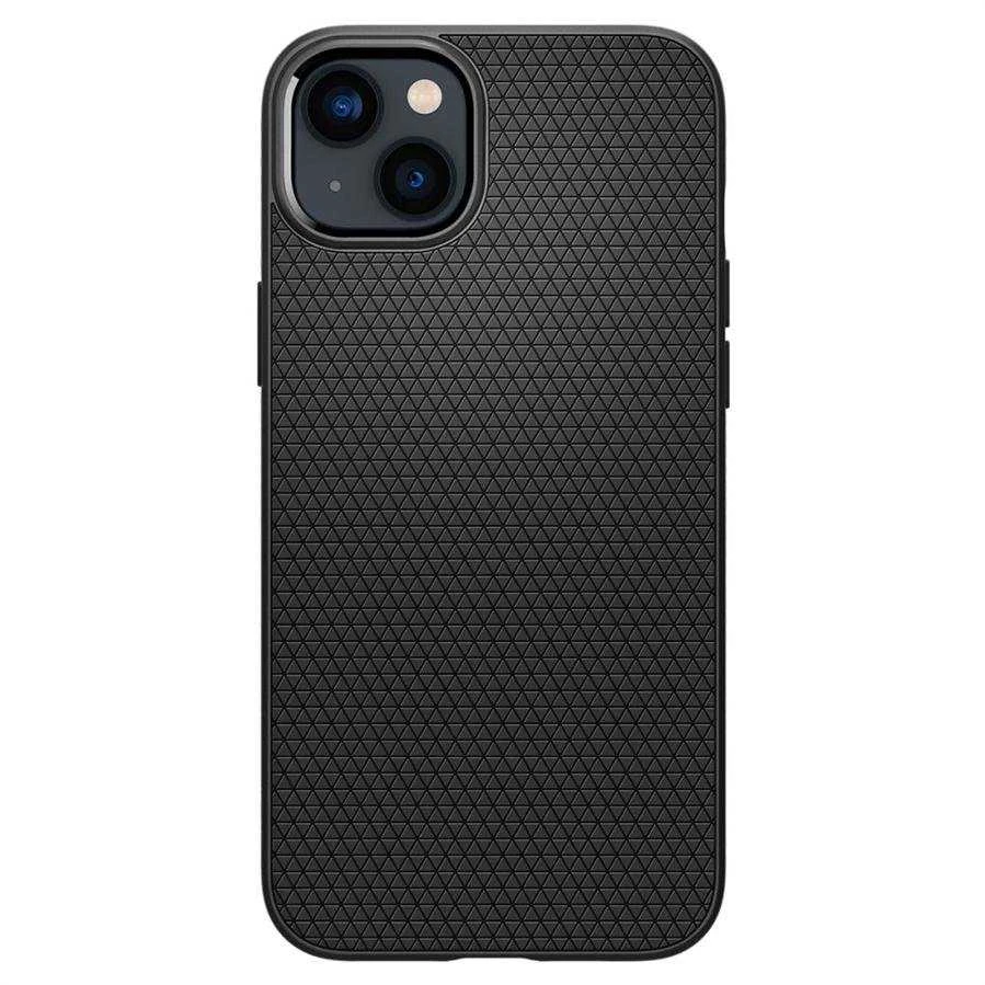 Dėklas SPIGEN LIQUID AIR IPHONE 14 PLUS/ 15 PLUS MATTE Juodas
