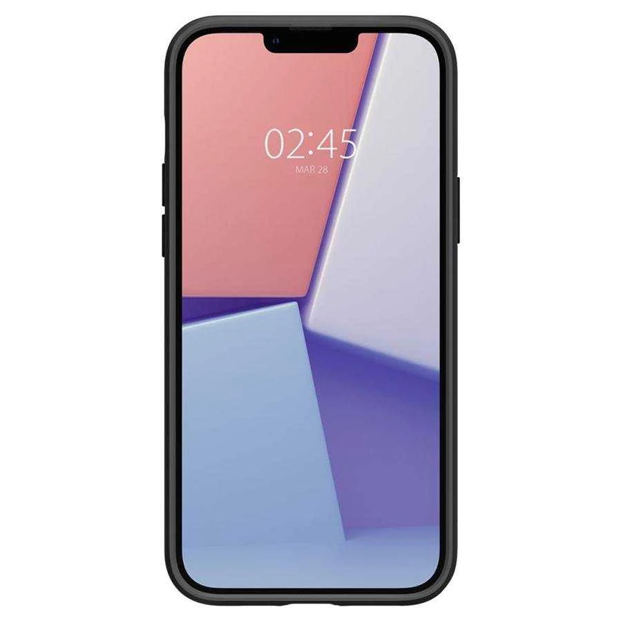 Dėklas SPIGEN LIQUID AIR IPHONE 14 PLUS/ 15 PLUS MATTE Juodas