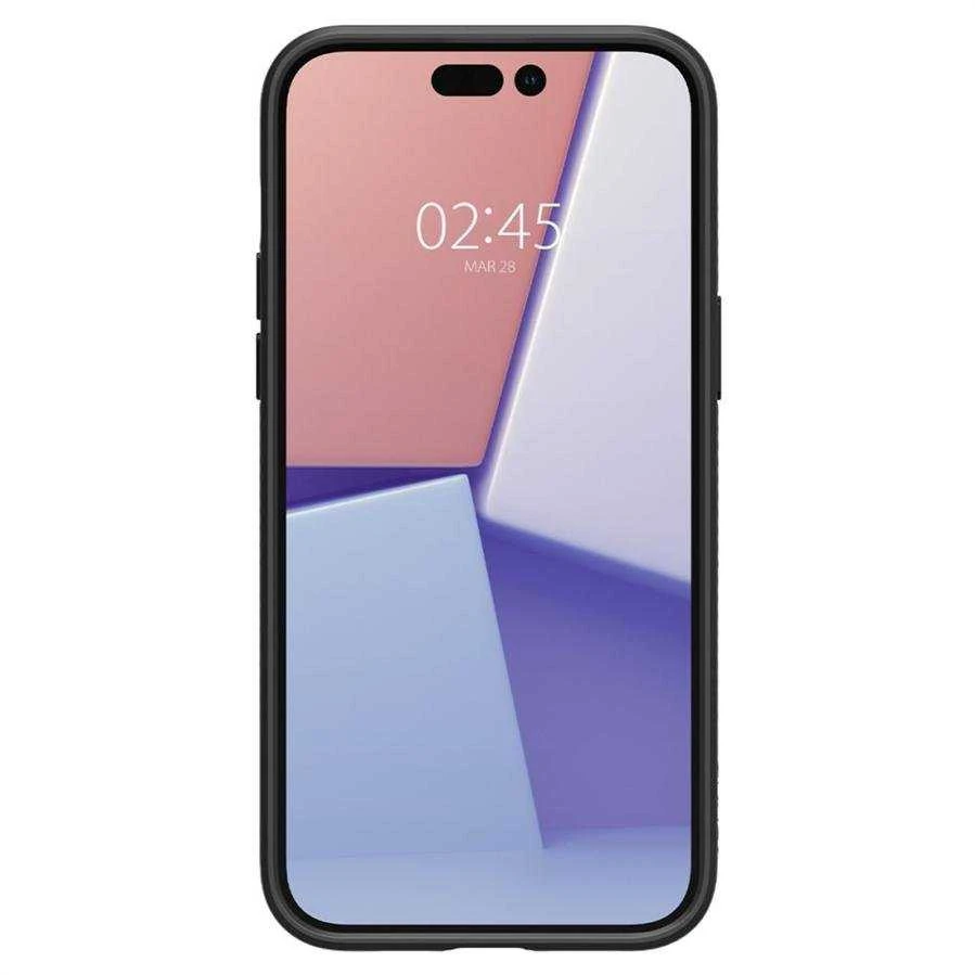 Dėklas SPIGEN LIQUID AIR IPHONE 14 PRO MATTE Juodas