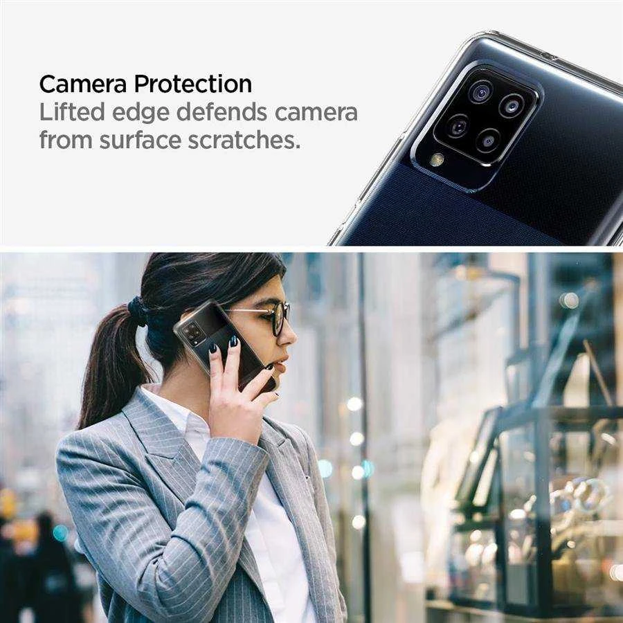 Dėklas SPIGEN SKYSTŲJŲ KRISTALŲ SAMSUNG A42 5G CLEAR