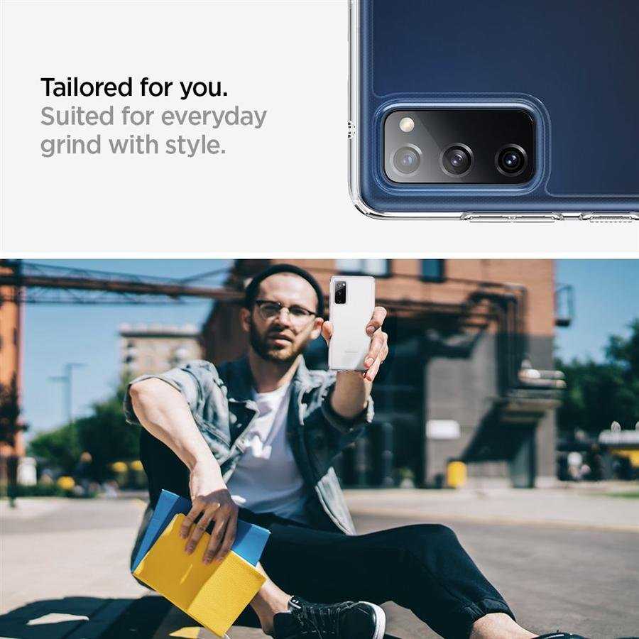 Dėklas SPIGEN ULTRA HYBRID GALAXY S20 FE CRYSTAL CLEAR