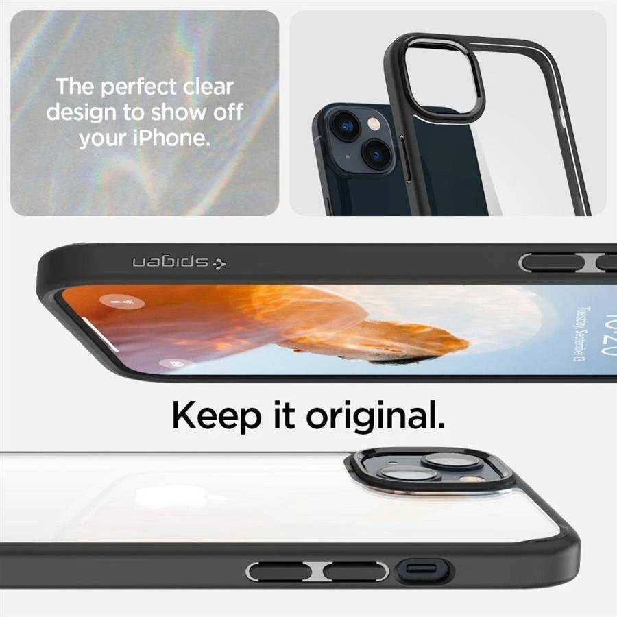 Spigen Ultra Hybrid dėklas skirtas Apple iPhone 14 Plus, spalva - Matte Black