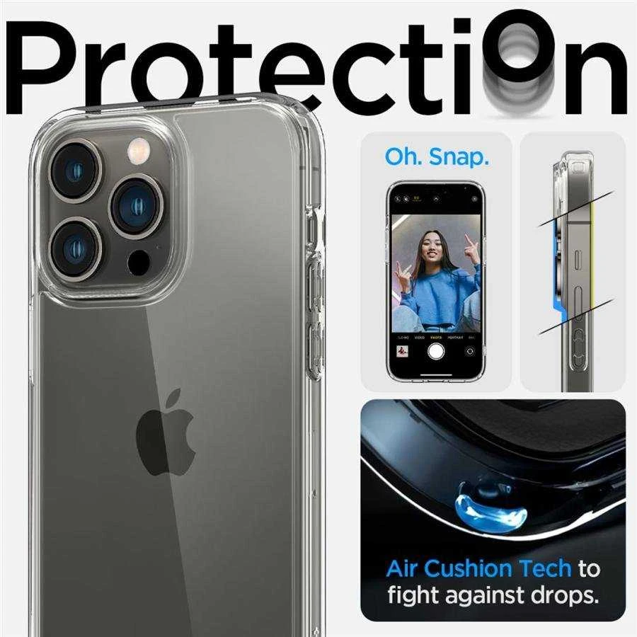 Spigen Ultra Hybrid dėklas skirtas Apple iPhone 14 Pro, spalva - Crystal Clear