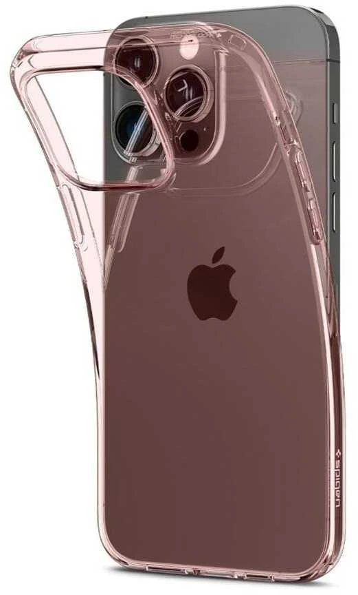 Dėklas SPIGENIPHONE 14 PRO MAX CRYSTAL FLEX ROSE CRYSTAL (2022)