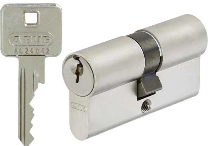 Spynos cilindras Abus A93NP, 110 mm , nikelio