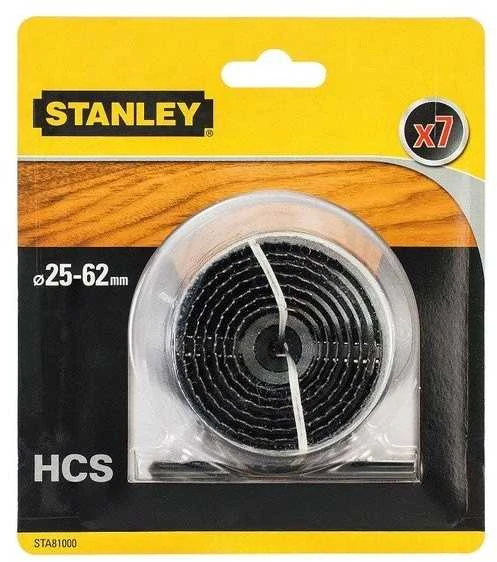 STANLEY Gręžimo karūna HCS DO DREWNA 25-62mm 25/32/38/45/50/56/62 mm