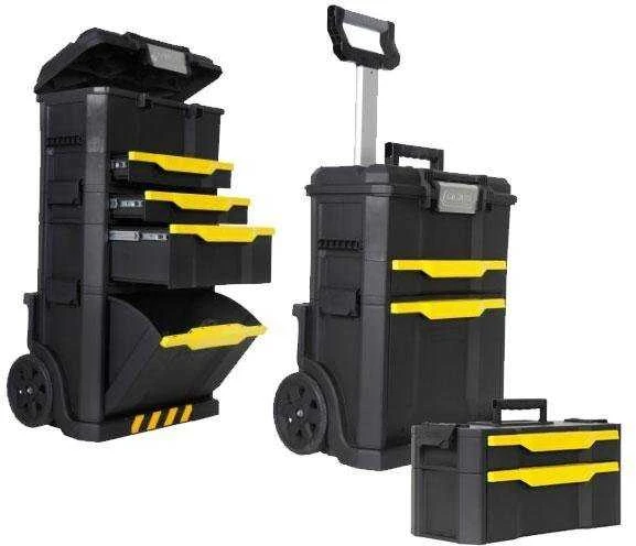 Įrankių dėžė su ratukais Modular Rolling 49x87x35 mm, Stanley