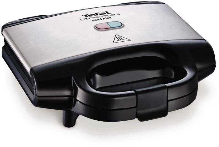 Sumuštinių keptuvas Tefal Ultracompact sumuštinių keptuvė 700 W Juoda, Nerūdijančiojo plieno