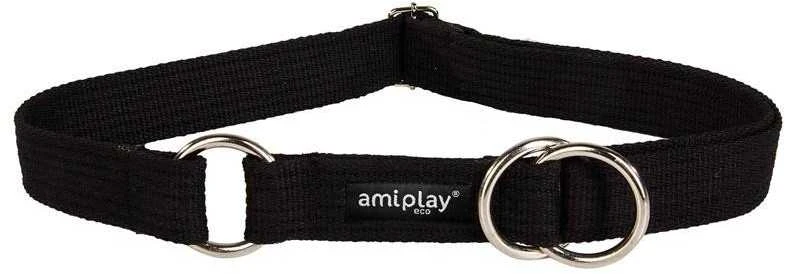 Ami Play Šuns antkaklis AMIPLAY, juodas, 340–550 mm, 30 mm