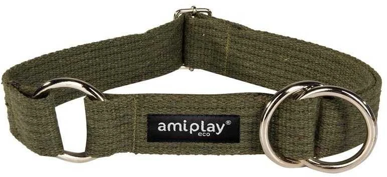 Ami Play Šuns antkaklis AMIPLAY, žalias, 340–550 mm, 30 mm