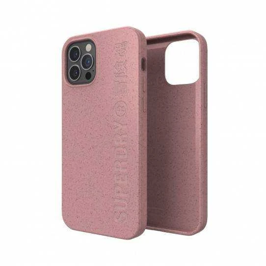 Karl Lagerfeld SUPERDRY SNAP DĖKLAS KOMOSTUOJAMAS IPHONE 12/12 PRO Rožinis