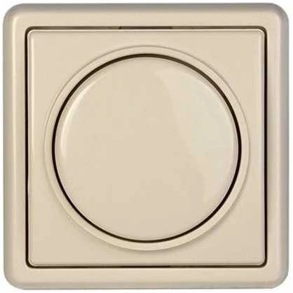 LED lempų (1-100W) šviesos reguliatorius VILMA STANDARD ST 150 su rėmeliu, dramblio kaulo spalvos