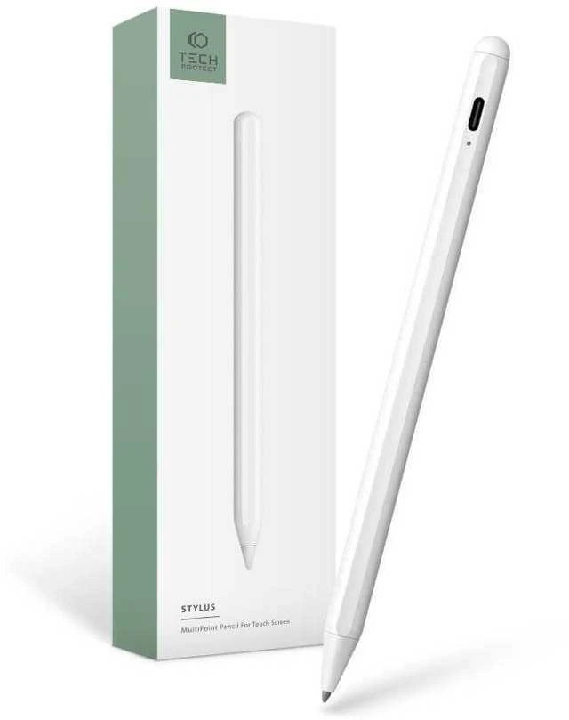 „Tech-Protect“ skaitmeninis magnetinis rašiklis, skirtas „iPad“ – baltos spalvos