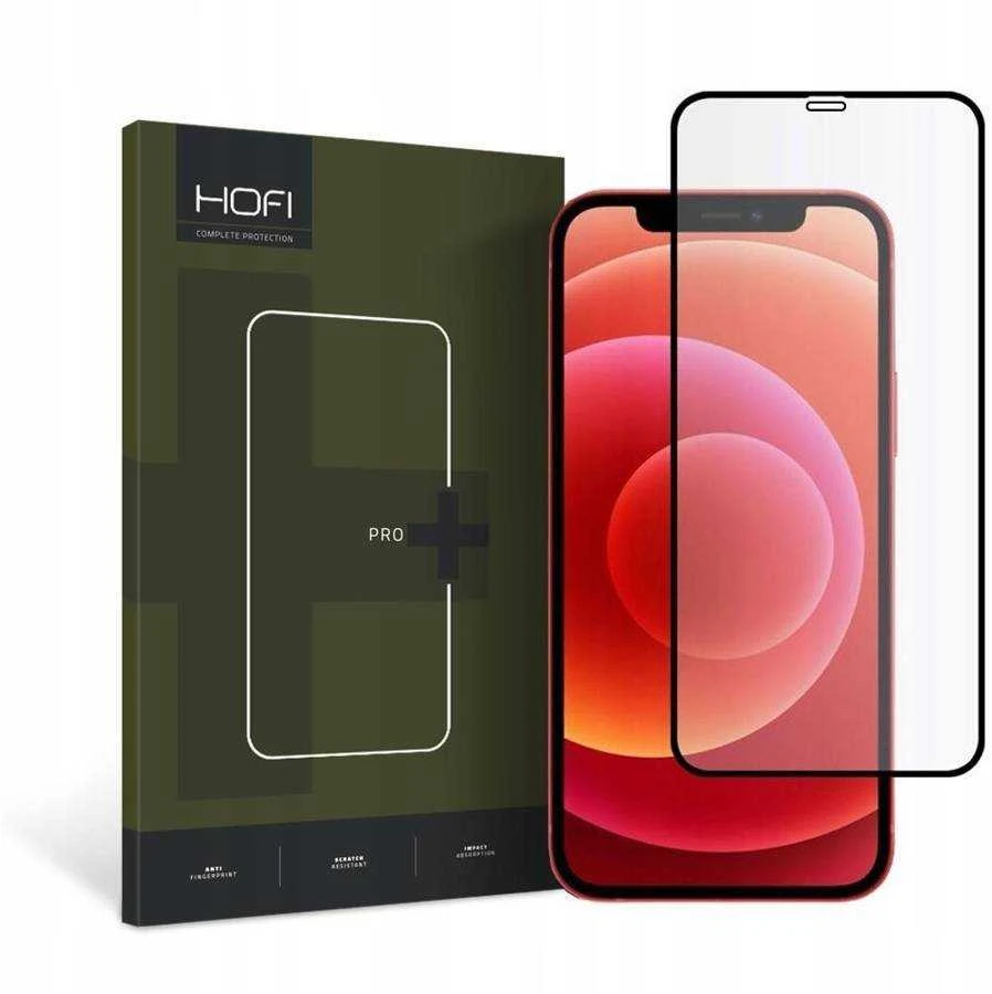 Hofi TEMPERED GLASS HIFI FULL PRO + IPHONE 12 MINI Juodas