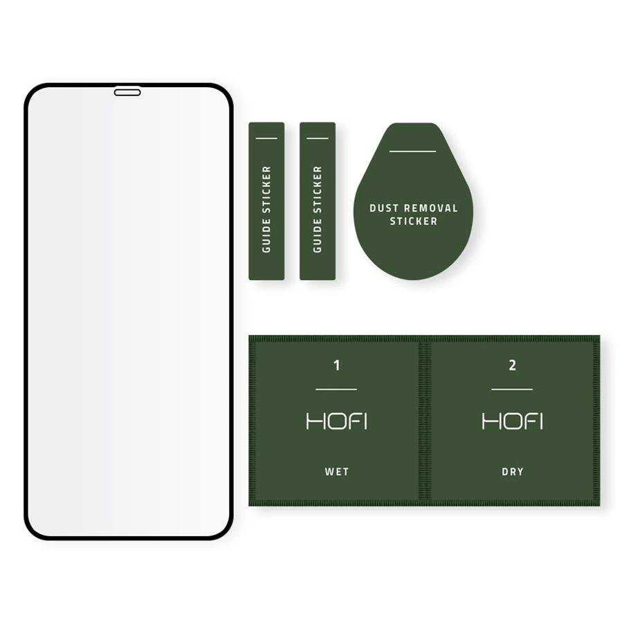 Hofi TEMPERED GLASS HIFI FULL PRO + IPHONE 12 MINI Juodas