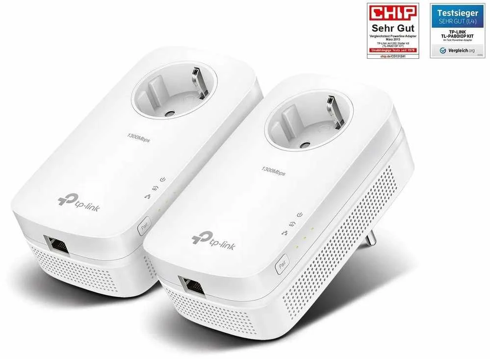 TP-LINK AV1300 gigabito perėjimo maitinimo linijos pradinis rinkinys