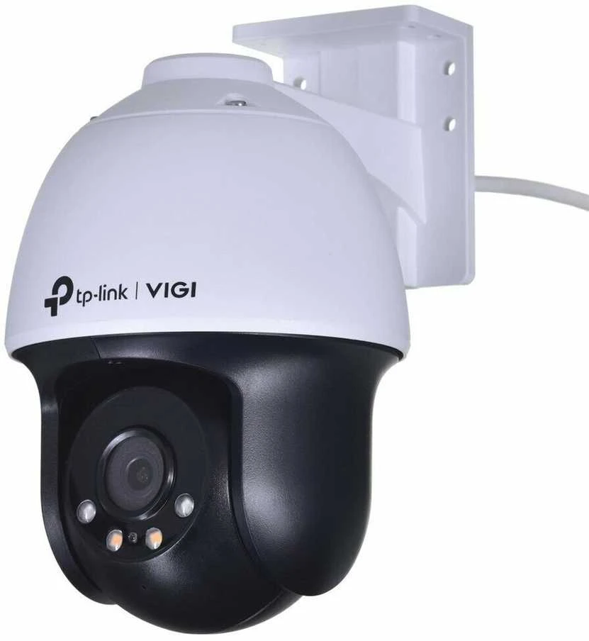 TP-LINK | VIGI 4MP lauko visų spalvų Pan Tilt tinklo kamera | VIGI C540 | Kupolas | 4 MP | 4 mm | IP66 | H.265+/H.265/H.264+/H.264 | MicroSD