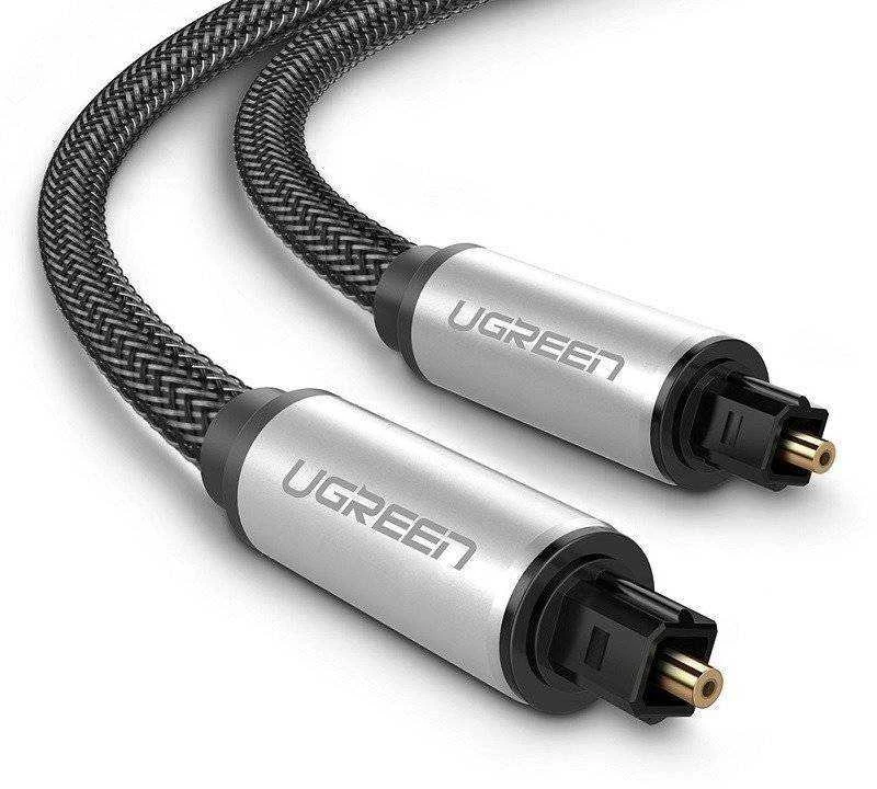 UGREEN AV108 Toslink Audio optinis kabelis 1m pilkas