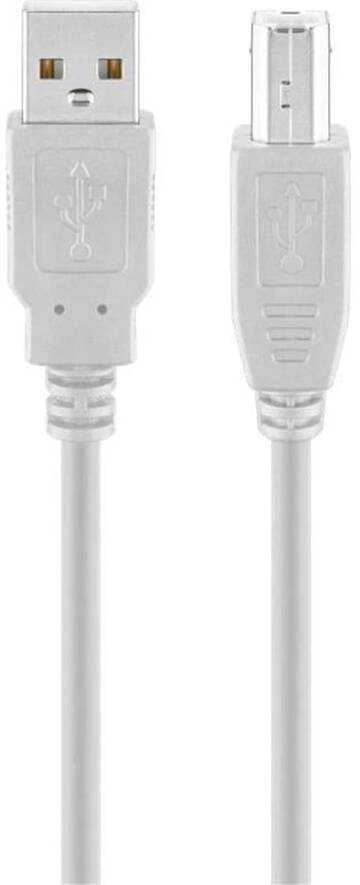 Goobay USB 2.0 didelės spartos adapterio laidas 1,8 m – USB 2.0 (tipas B) 68712