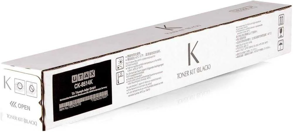 Triumph-Adler/Utax CK-8514K (1T02ND0UT0) Lazerinė kasetė, Juoda