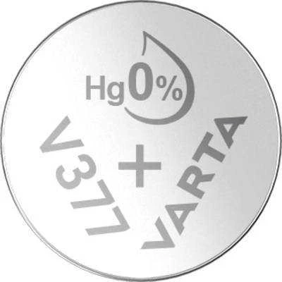 Varta 377 sidabrinis oxide button cell batteries