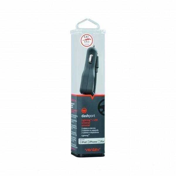 VENTEV LIGHTNING 3.4A MFI AUTOMOBILINIS KROVIMAS