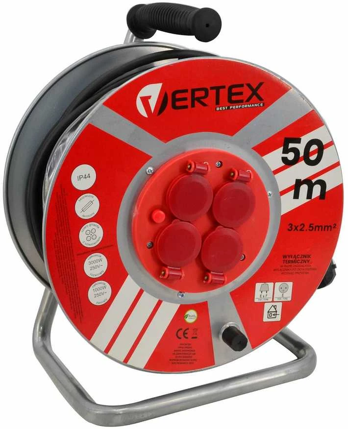 VERTEX pratęsimo būgnas 25m 3x2,5mm