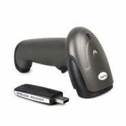 Vultech Wireless lazerinis Barcode Scanner, USB, Juodas, BC-06W