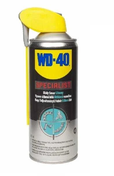 WD40 WD-40 PREPARAT SMAR LITOWY Baltas 400ml