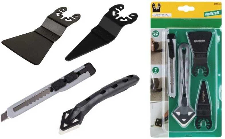 Priedų rinkinys Wolfcraft 3958000; 4 vnt.