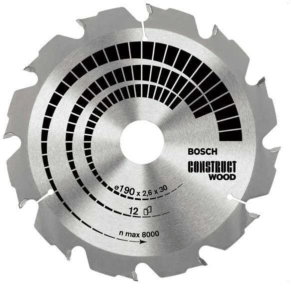 „Bosch PRO Construct“ medienos pjovimo įrankis 210x30x2,8/1,8x14T