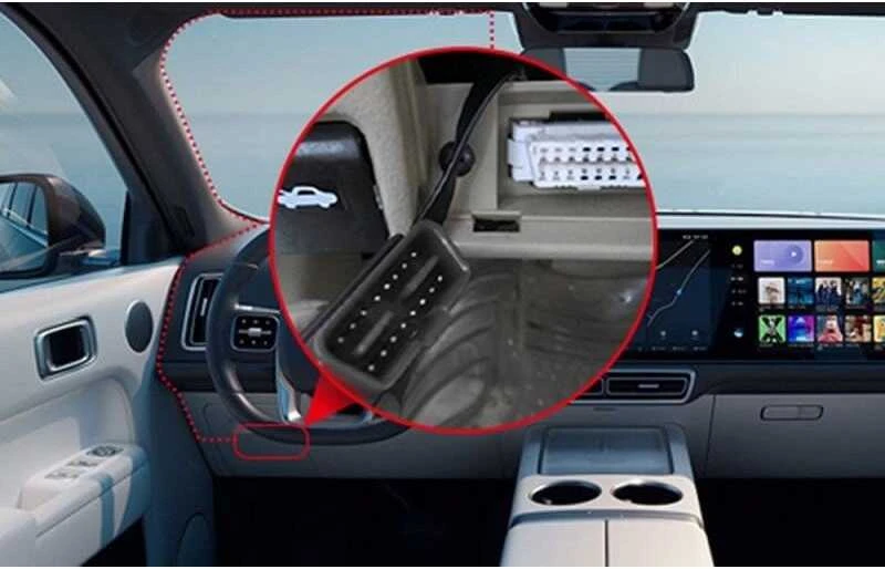 DDPAI DC001 iš OBD į USB-C - laidų rinkinys vaizdo registratoriui Mola N1 / N3 / N5 / E3 / Mini2X / Mini 5 / Z40 / Z50