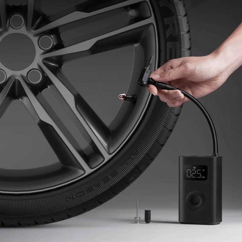 Xiaomi nešiojamas elektrinis oro kompresorius 2 Iš anksto nustatytas ...